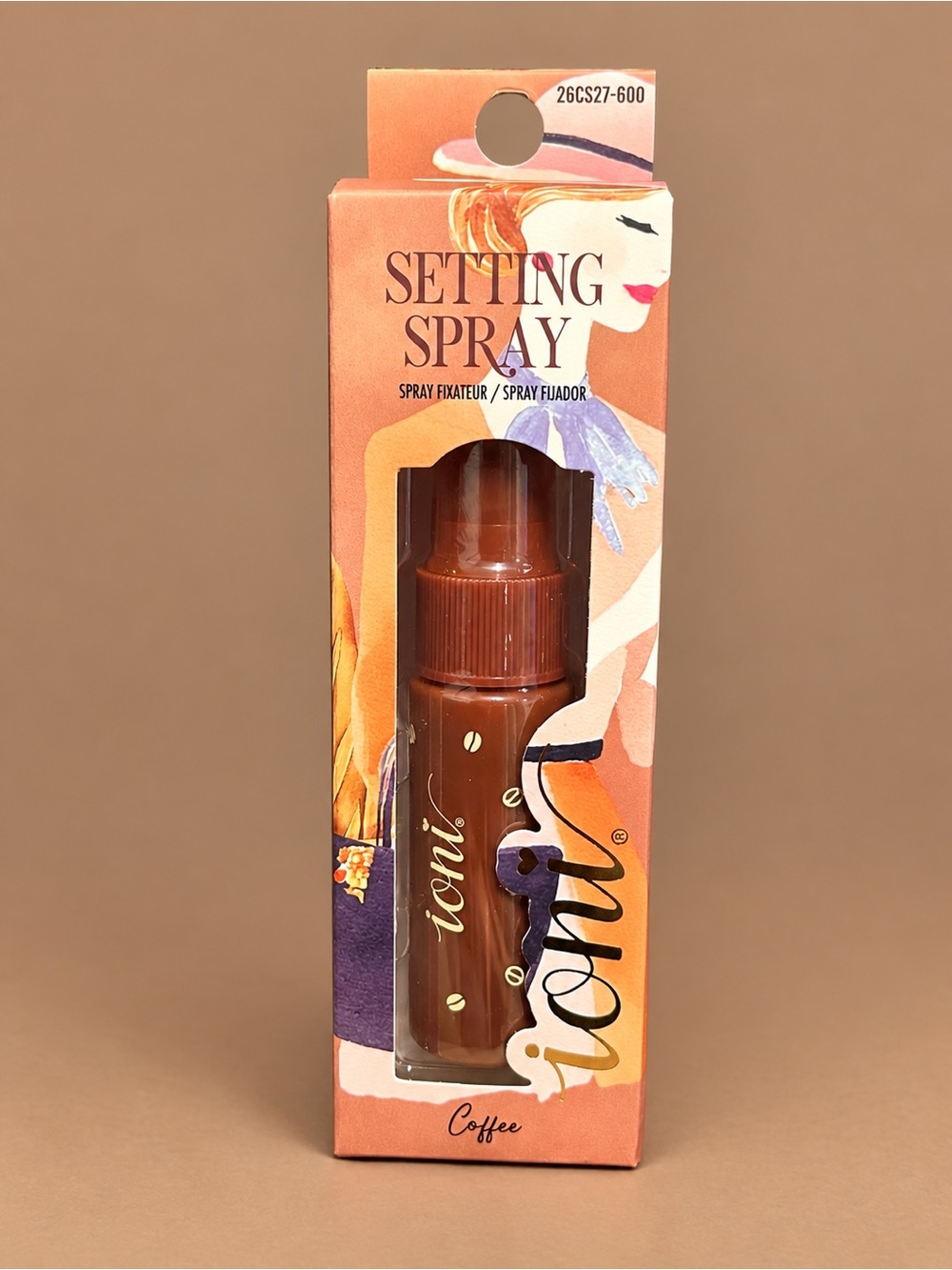 Ioni Coffee Setting Spray – Long-Lasting Makeup Finishing Mist